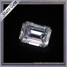 10X14mm Emerald Cut Forever One Brilliant Cut Moissanite for Fashion jewelry